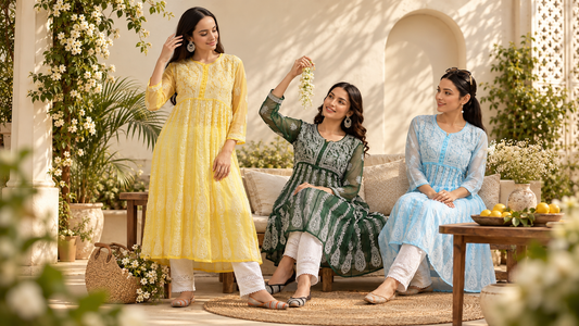 How to Style a Chikankari Anarkali