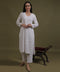 RUMI White Rayon Full Jaal Work Palazzo Set